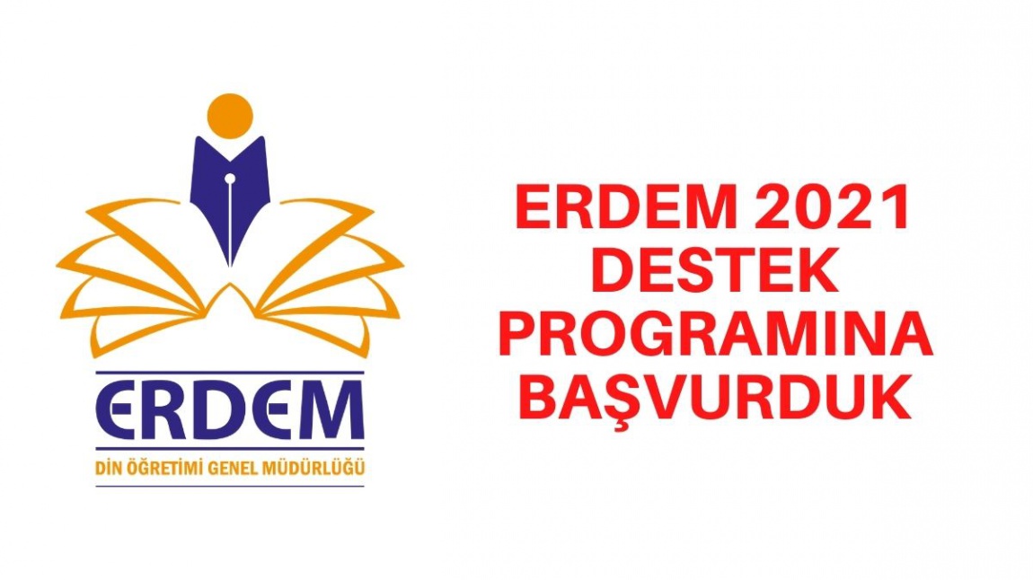 ERDEM Destek 2021 Programına Başvurduk